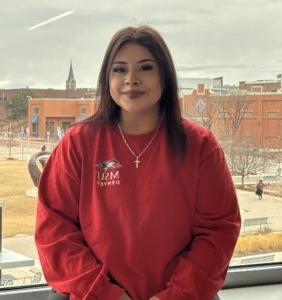 Photo of student employee Briana Martinez